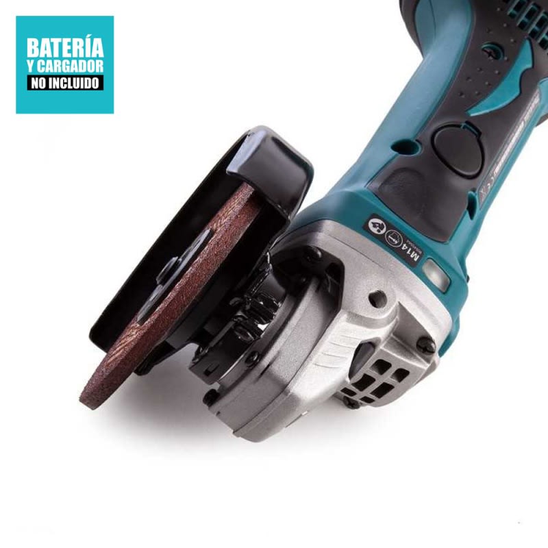 AMOLADORA ANGULAR INALAMBRICO 4 '' 1/2 MAKITA MODELO DGA452Z4