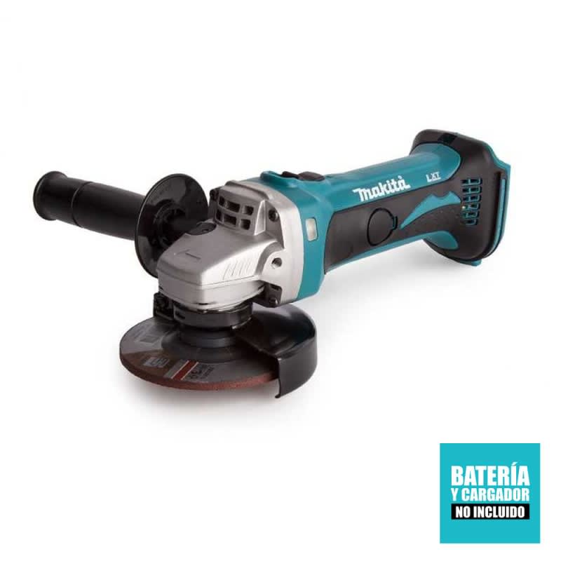 AMOLADORA ANGULAR INALAMBRICO 4 '' 1/2 MAKITA MODELO DGA452Z1