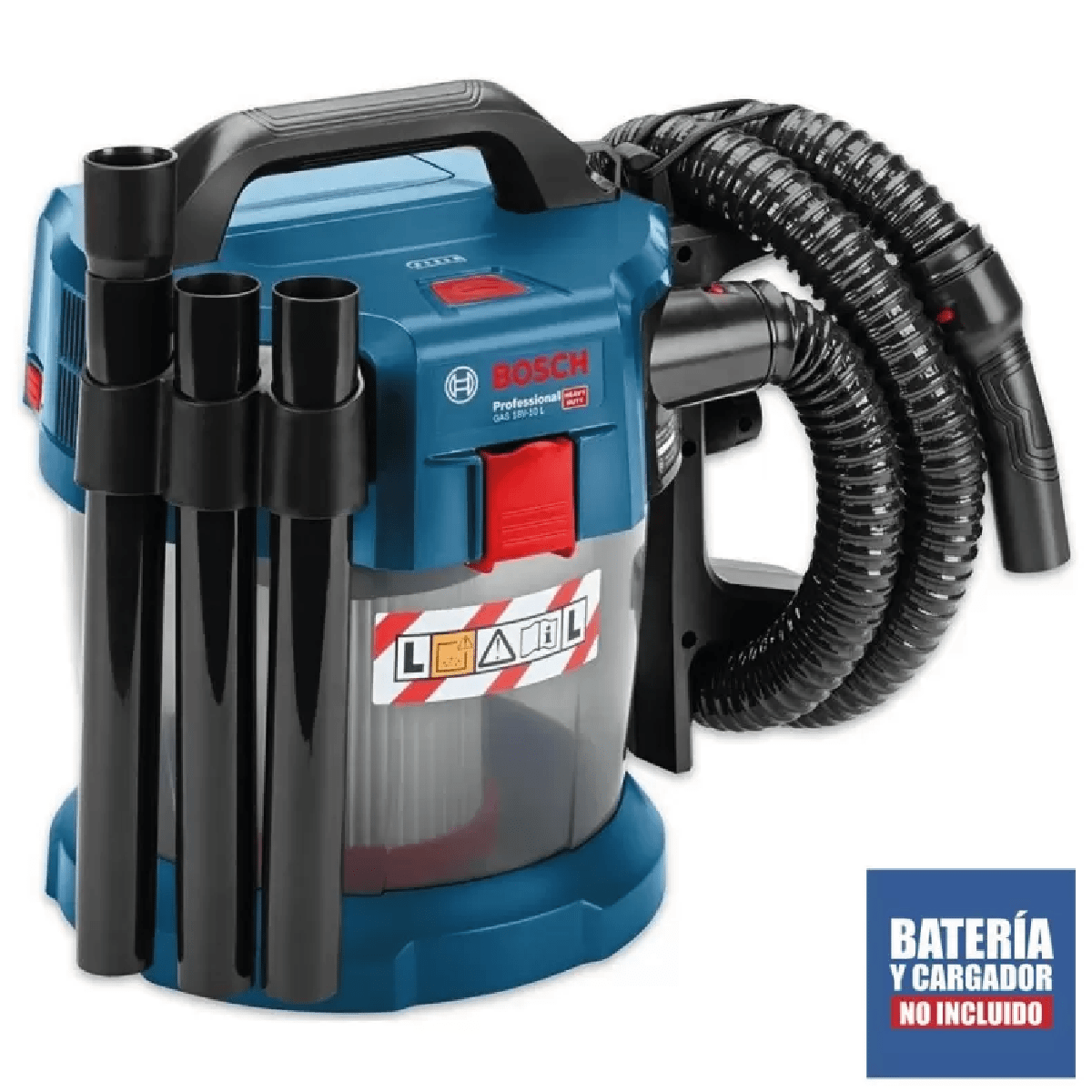 Aspirador de Polvo 18V Baretool (Sin Baterías / Sin Cargador) Bosch GAS 18V-10 L3