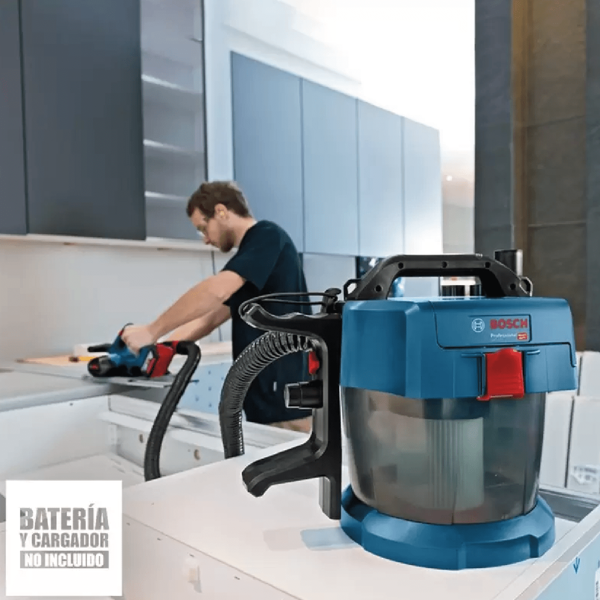 Aspirador de Polvo 18V Baretool (Sin Baterías / Sin Cargador) Bosch GAS 18V-10 L5