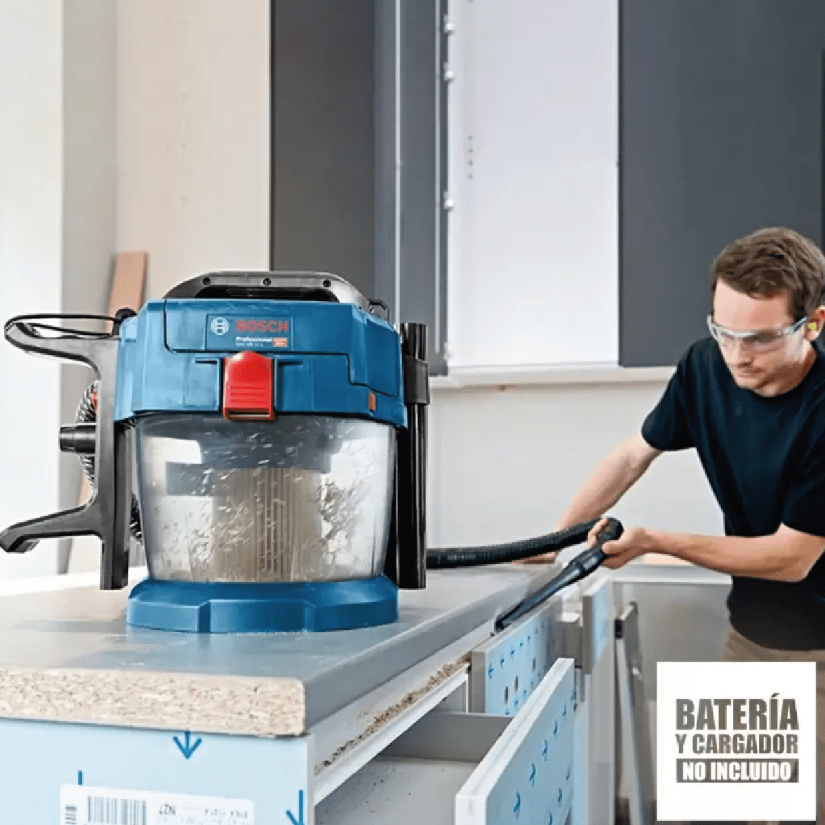 Aspirador de Polvo 18V Baretool (Sin Baterías / Sin Cargador) Bosch GAS 18V-10 L6