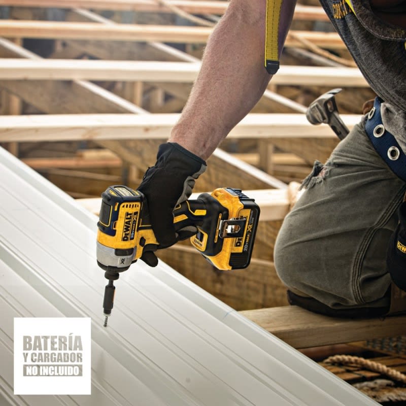 ATORNILLADOR DE IMPACTO DEWALT DE 20V XR 1/4''  DCF887B ( NO INCLUYE BATERIA NI CARGADOR)3
