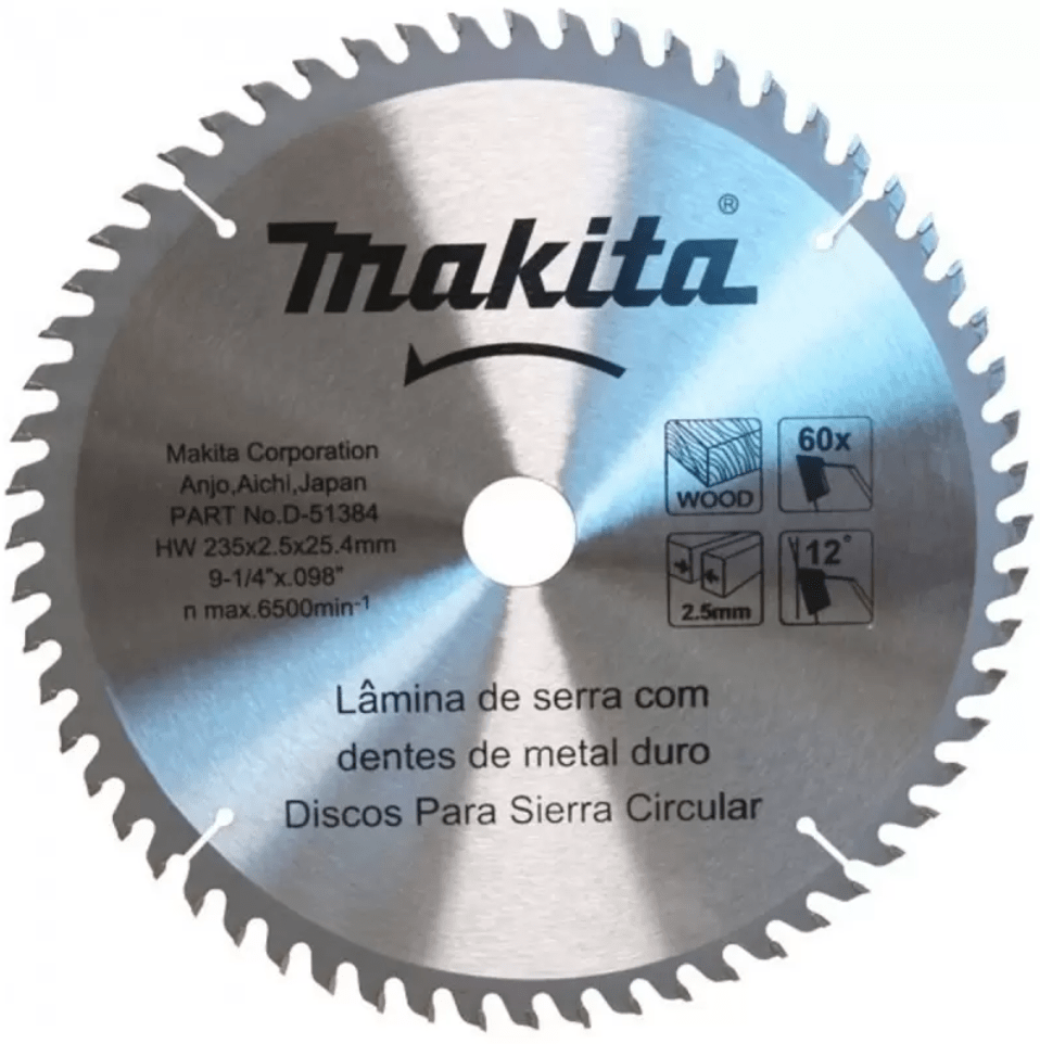 Disco Sierra Circular para madera (9-1/4