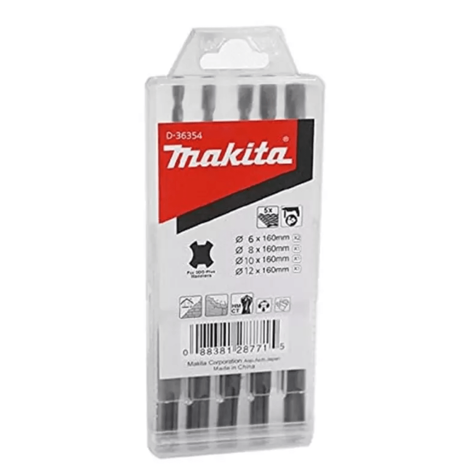Set Brocas SDS-PLUS 5Pzs. Makita D-363542