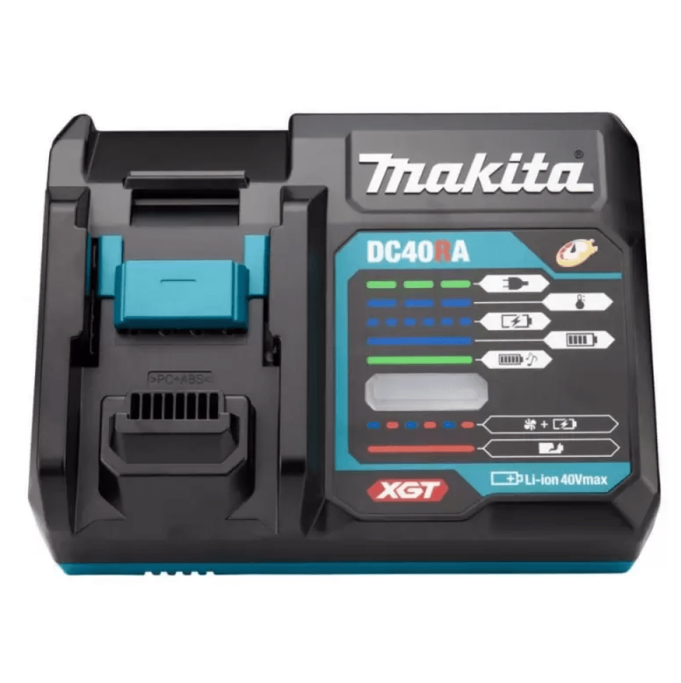 CARGADOR RÁPIDO DE BATERÍAS 40V XGT MAKITA DC40RA2