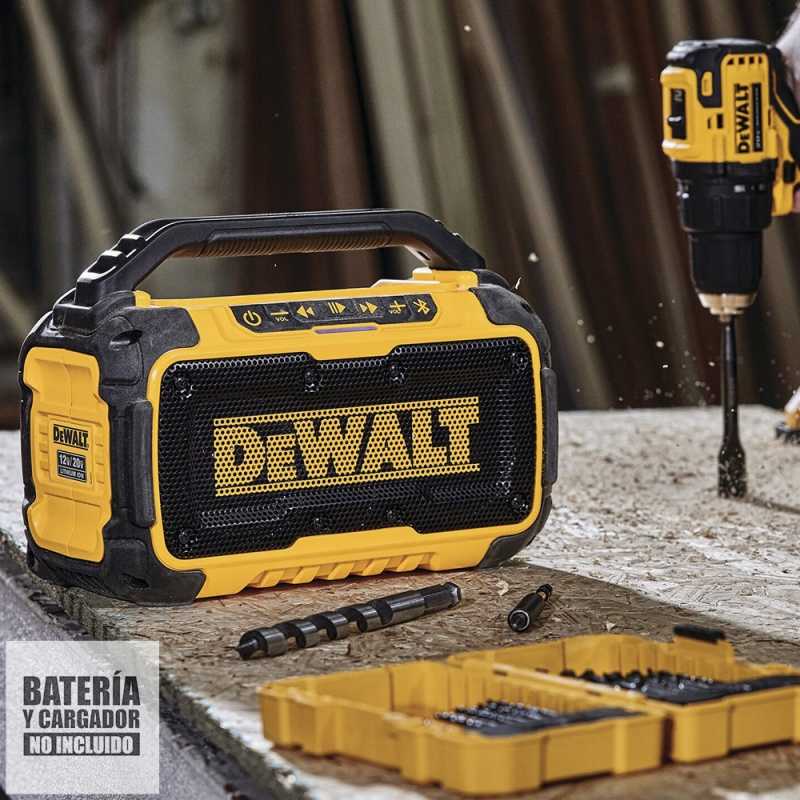 Altavoz Worksite Bluetooth De 12v/20v Max Dewalt DCR0104