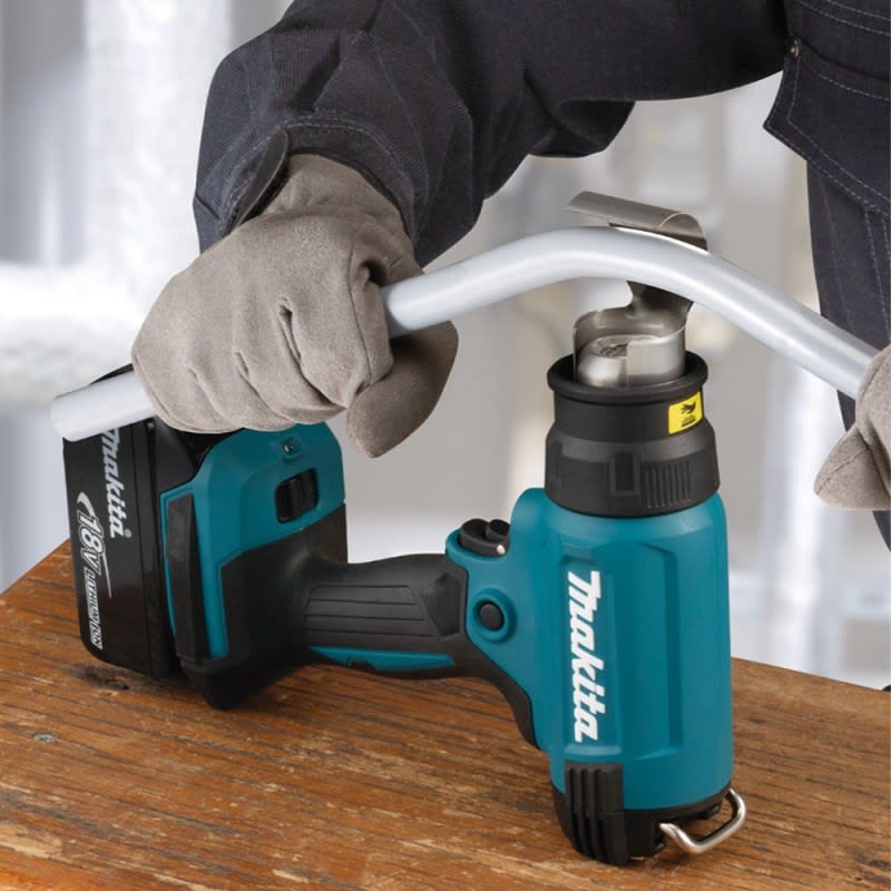 PISTOLA DE CALOR INALAMBRICO MAKITA 18V LXT 550 °C BARETOOL DHG181ZK2