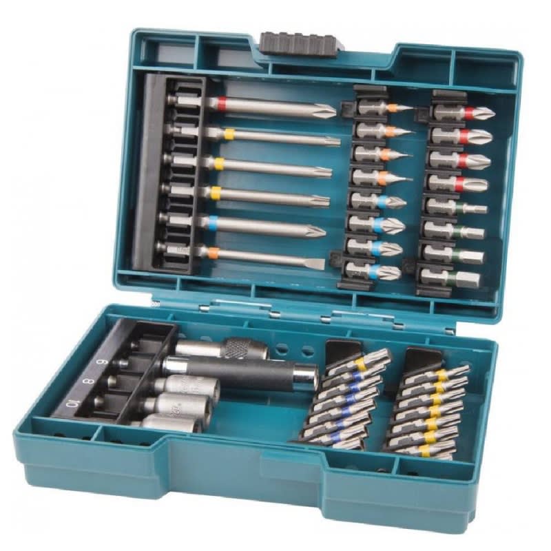 SET DE PUNTAS BITS IMPACT PREMIER + DESARMADOR RACHET 44 PZ MAKITA E-250962