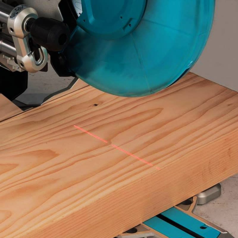 SIERRA INGLETEADORA TELESCÓPICA 12'' (305MM) 1800W MAKITA LS1219L4