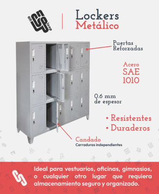 Lockers de Metal: Durabilidad, Estilo y Organización para Hogar y Oficina