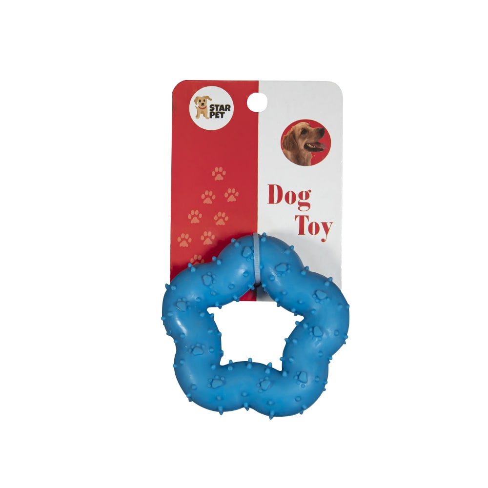 Juguete Masticable con Forma de Estrella Grueso – Resistente y Divertido para Mascotas