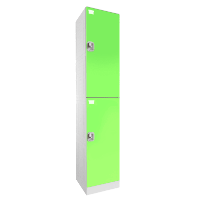 Locker Plástico ABS - 1 cuerpo 2 puertas1