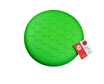 ¡Frisbee! Disco Volador de Goma para Mascotas – Verde1