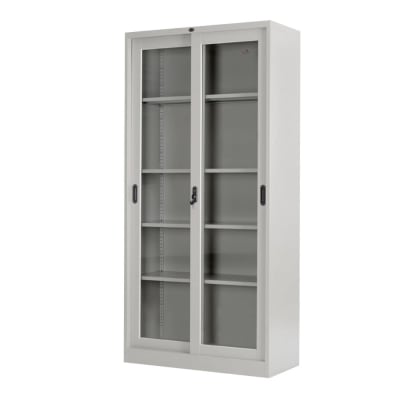 Vitrina Corredera Metálica - Modelo Cachapoal1