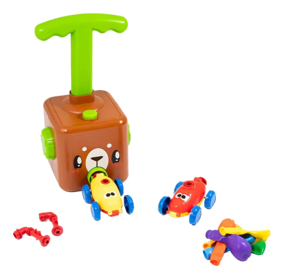 lobo Propulsado para Niños – Juguete Educativo con Diseño de Rana y Oso1