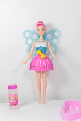 Muñeca Hada con Alas y Burbujas – Juguete Interactivo y Colorido para Niñas Fantásticas1
