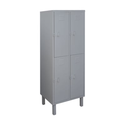 Locker Metálico 2 Cuerpos 4 Puertas | Casillero Nacional1