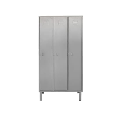Locker metálico 3 cuerpos 3 puertas | casillero nacional1