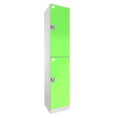 Locker Plástico ABS - 1 cuerpo 2 puertas
