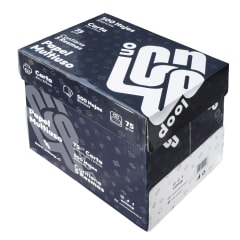 Pack 5 Resmas Carta 500 hojas 75g Blancas