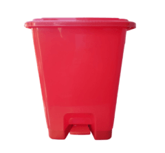 Basurero Contenedor Plástico- 20 Lts. con pedal