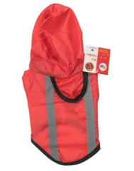 Capa Lluvia Impermeable Reflectante Para Perro