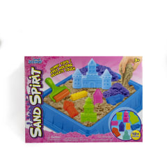 Arena Mágica Kinetica De Color Incluye 18 Accesorios Moldes