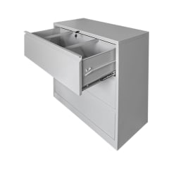 Kardex Metálico Horizontal 3 Cajones con Llave y Antivuelco | Onloop PRO