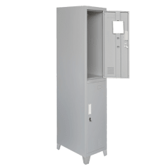 Locker Metálico - 1 Cuerpo 2 Puertas con Portacandado | Casillero Onloop