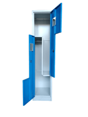 Locker Metálico - 1 Cuerpo 2 Puertas tipo L | Casillero Onloop PRO
