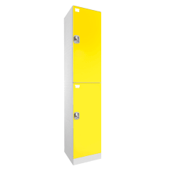 Locker Plástico 1 Cuerpo 2 Puertas – Importado