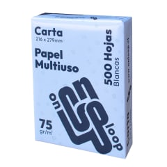 Resma Papel Carta 500 Hojas Blancas