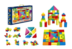 Bloques de Goma EVA – Set Didáctico de Construcción con 41 Piezas Coloridas y Livianas