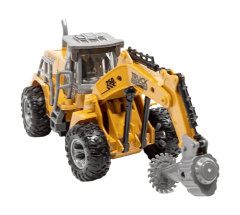 ¡Radiocontrolada! Retroexcavadora a Control Remoto – Para Niños y Niñas 0