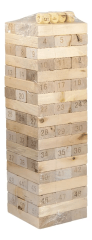 Jenga de Madera – Juego Familiar Educativo y Entretenido para Niños y Niñas