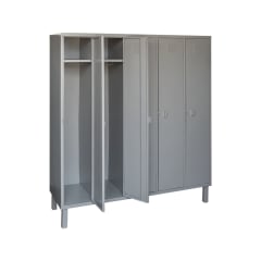 Locker Metálico 5 Cuerpos 5 Puertas | Casillero Nacional