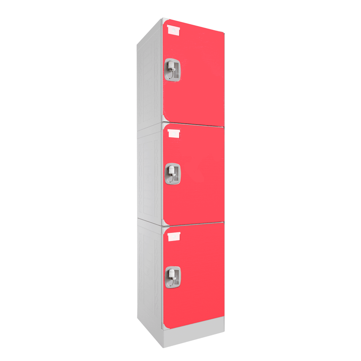 Locker Plástico ABS - 1 cuerpo y 3 puertas2