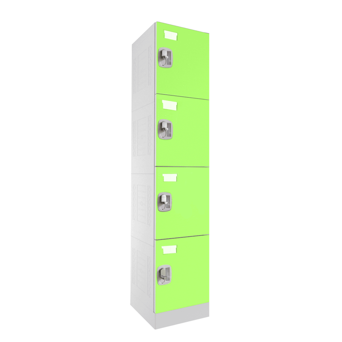 Locker Plástico ABS - 1 cuerpo y 4 puertas1