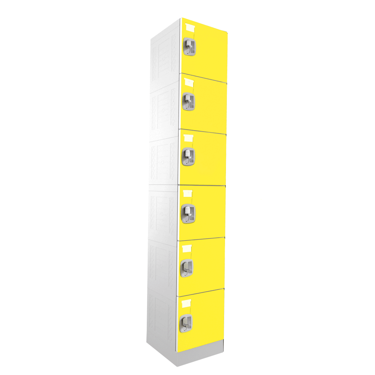 Locker Plástico ABS - 1 cuerpo y 6 puertas4