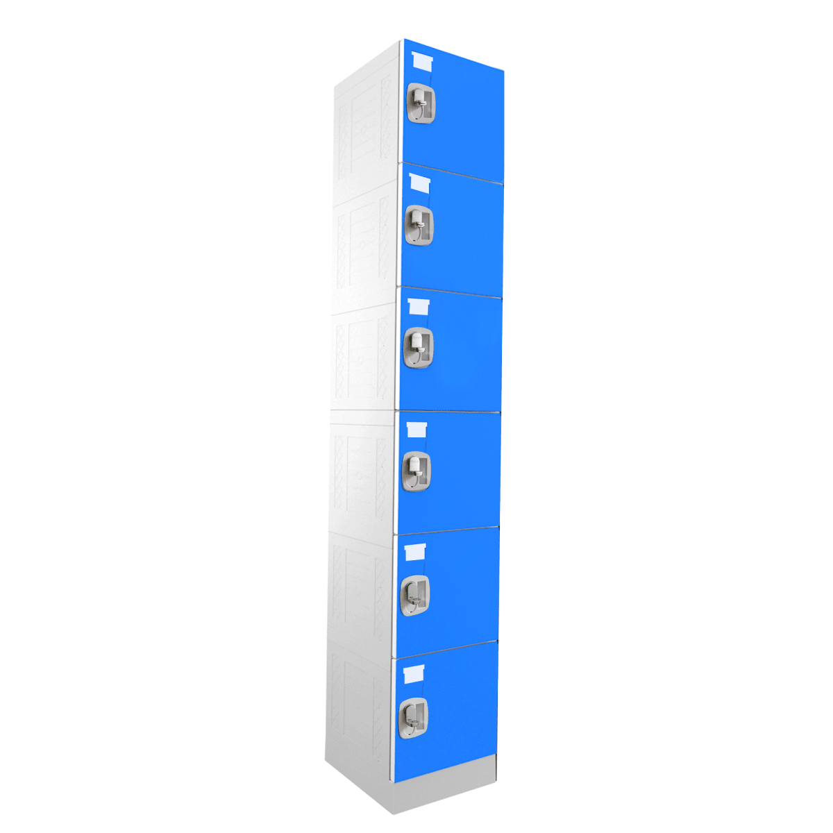 Locker Plástico ABS - 1 cuerpo y 6 puertas3