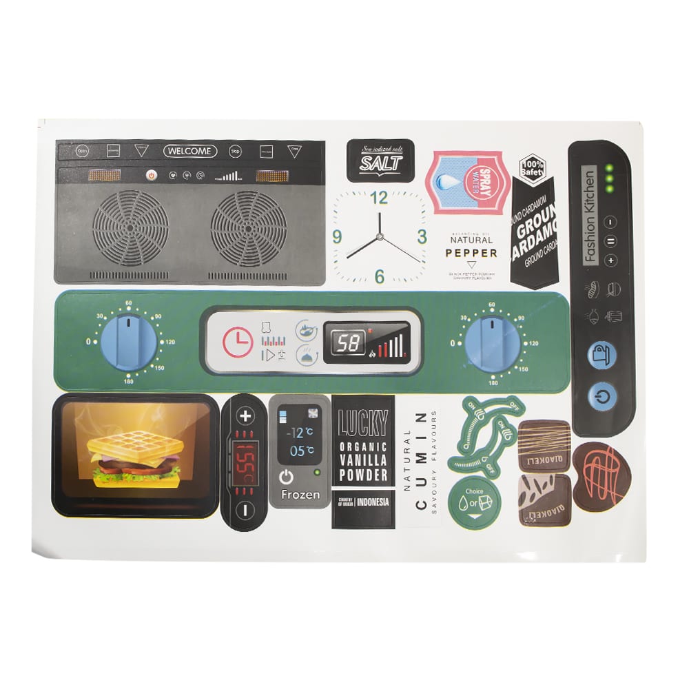 Cocina Didáctica e Interactiva – Sonido, Luces y 48 Accesorios ¡Para niños y niñas!14