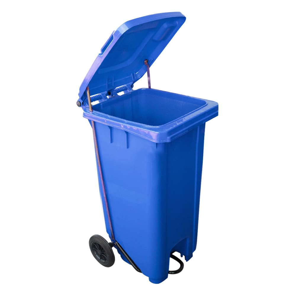 Basurero Contenedor Plástico 120 Lts. - con Pedal3