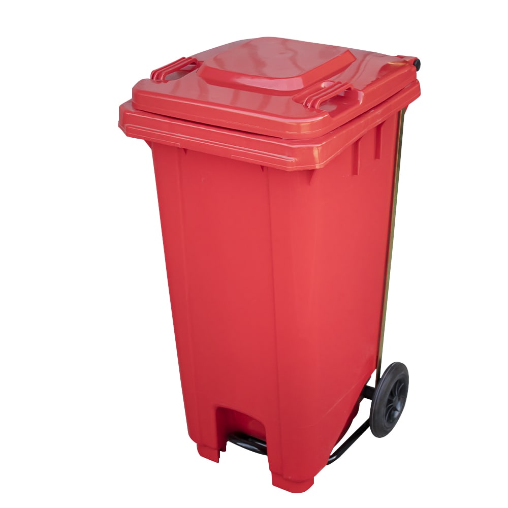 Basurero Contenedor Plástico 120 Lts. - con Pedal8