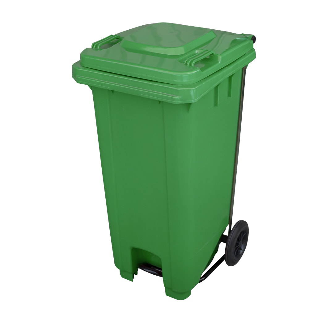 Basurero Contenedor Plástico 120 Lts. - con Pedal4