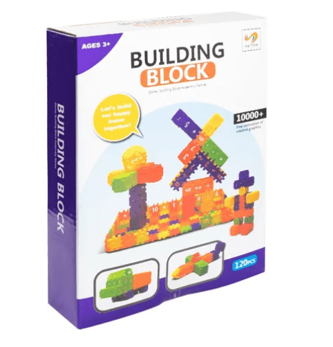 Bloques de Construcción ¡Interactivos! - 120 Piezas1