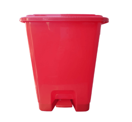 Basurero Contenedor Plástico- 20 Lts. con pedal1