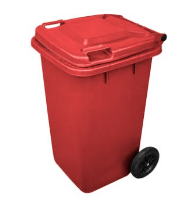 Basurero con pedal 120 litros | HDPE | E N 8404