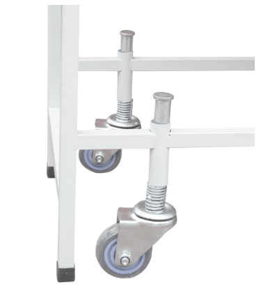 Escalera tipo Avión con Ruedas y Freno – 1 mt.3