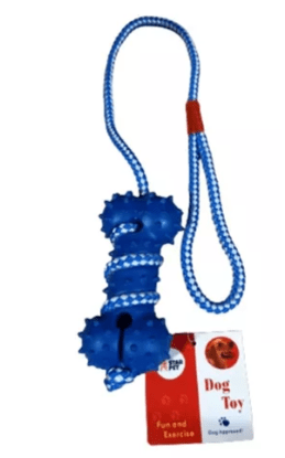 ¡Con Forma de Hueso! Juguete Interactivo – Tira y Afloja para Perros1