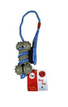 ¡Con Forma de Hueso! Juguete Interactivo – Tira y Afloja para Perros4